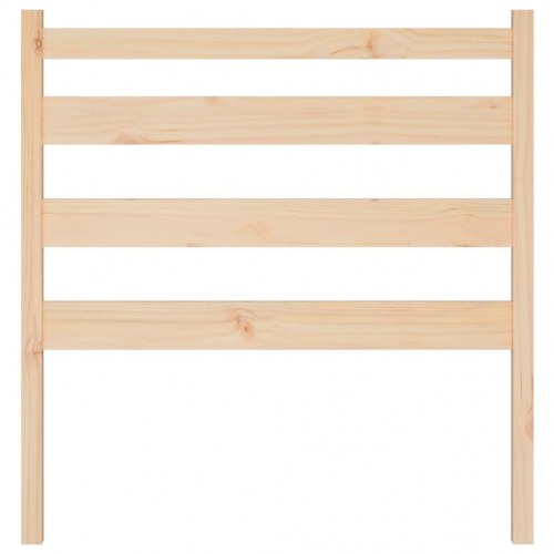 Sengegavl 96x4x100 cm massivt fyrretræ