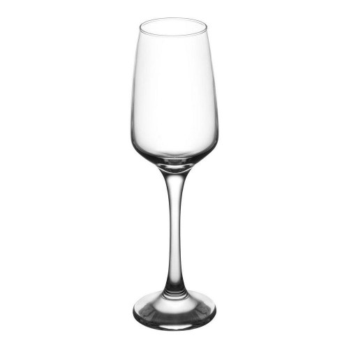 LAV Lal champagneglas - sæt med 6 stk., 230 ml, gennemsigtig krystal
