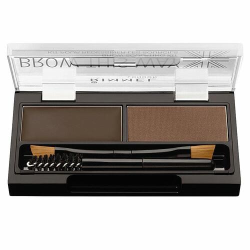 Make-up til Øjenbryn Rimmel London Brow This Way 003-Dark Brown
