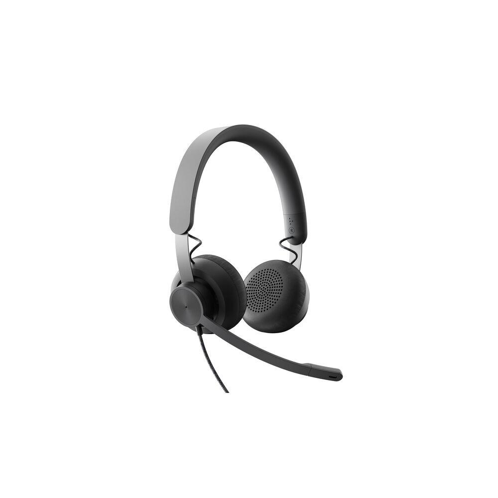 Hovedtelefoner Med Mikrofon Logitech 981 000875 Sort