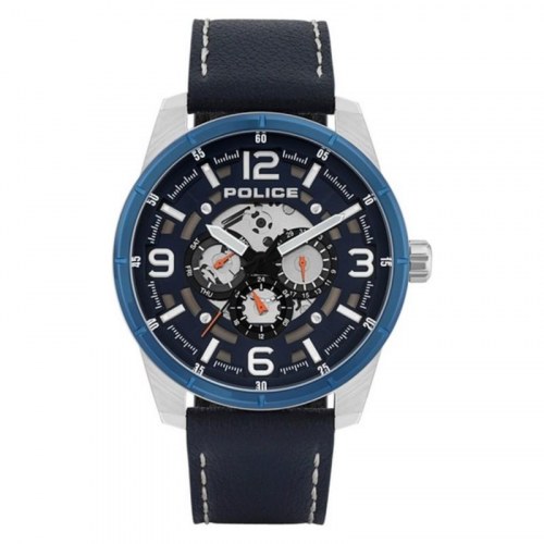 Herreur til mænd Police PL15663JSTBL3 - Ø 48 mm, blå