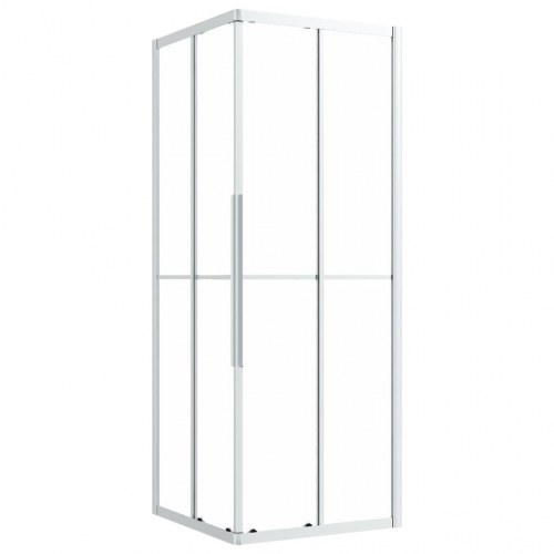 Brusekabine 70x70x180 cm matteret sikkerhedsglas