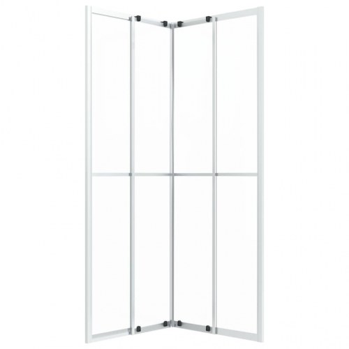 Brusekabine 70x70x180 cm matteret sikkerhedsglas