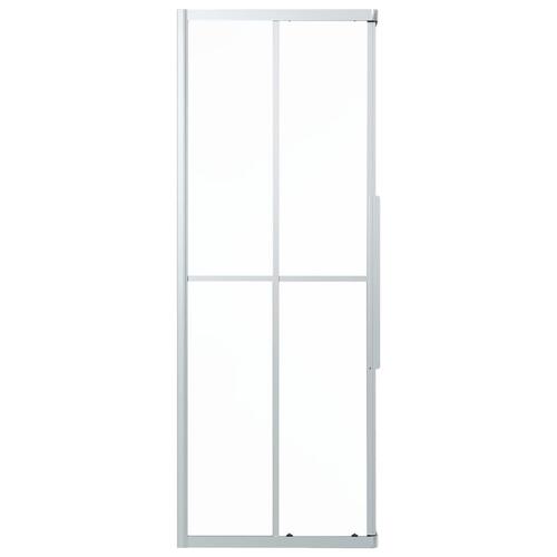 Brusekabine 70x70x180 cm matteret sikkerhedsglas