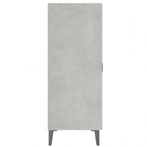 Skænk i konstrueret træ 69,5 x 34 x 90 cm - betongrå