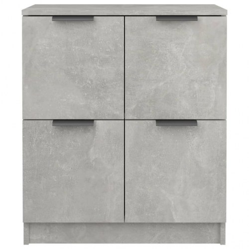 Skænke 2 stk. 60×30×70 cm i konstrueret træ - betongrå