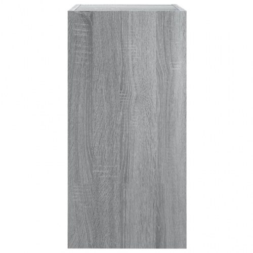 Tv-skab 30,5x30x60 cm konstrueret træ grå sonoma-eg