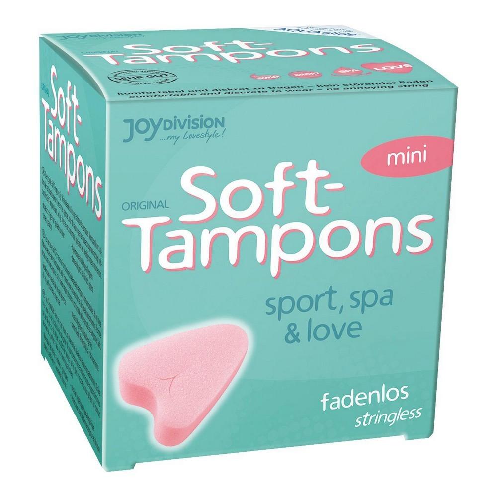 Joydivision Soft-Tampons Mini - Sport, Spa & Love (3 stk)