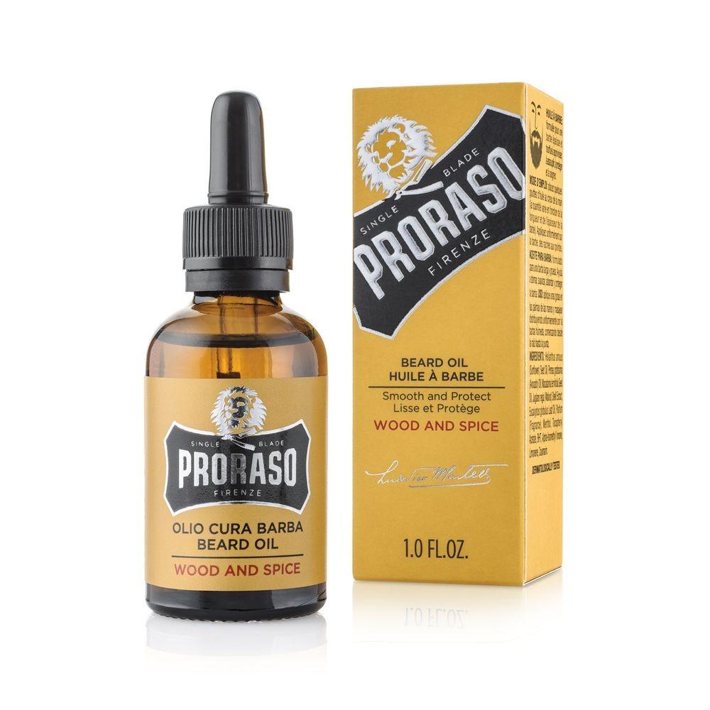 Proraso Skægolie Yellow Wood and Spice 30 ml