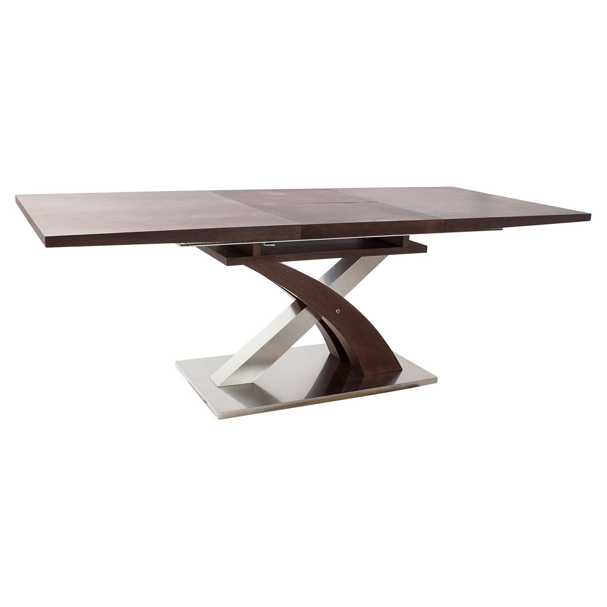 Spisebord Stål Mdf 160 X 90 X 77 Cm
