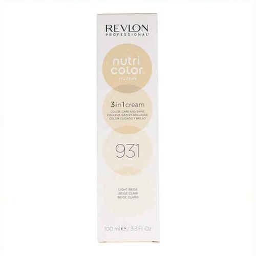 Permanent hårfarve - creme Revlon Nutri Color 3-i-1 931 - Light Beige (100 ml)
