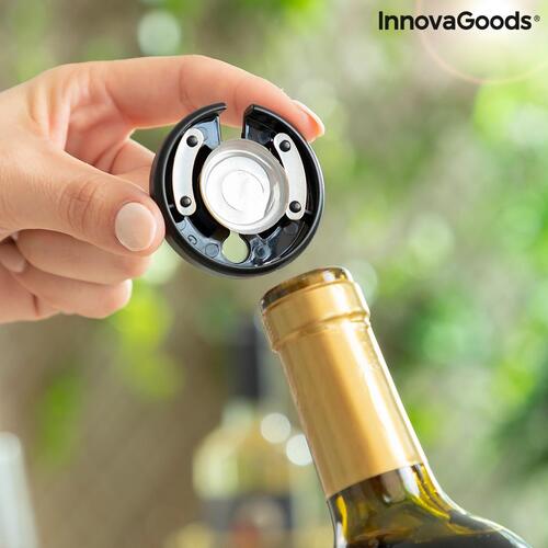 Elektrisk proptrækker med tilbehør til vin Corking InnovaGoods