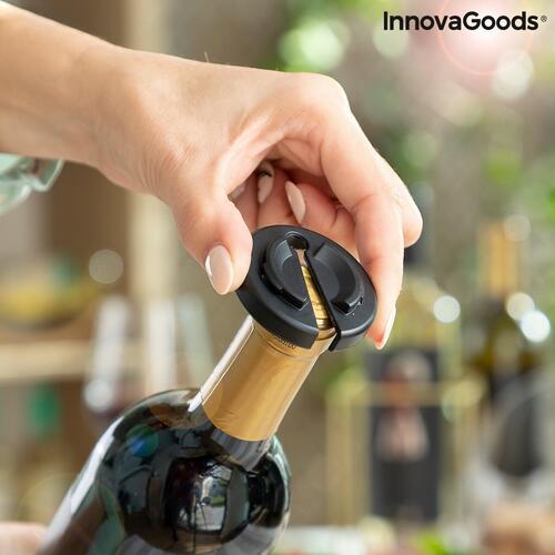 Elektrisk proptrækker med tilbehør til vin Corking InnovaGoods