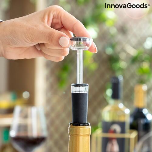 Elektrisk proptrækker med tilbehør til vin Corking InnovaGoods