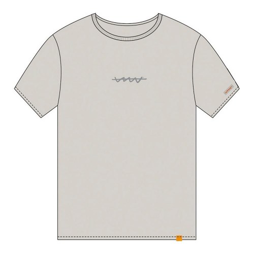 Kortærmet T-shirt Cállate la Boca Beige - L