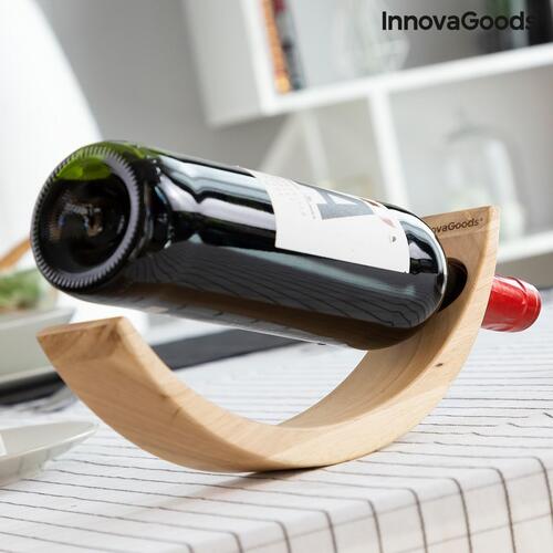 Flydende træ vin flaske Holder Woolance InnovaGoods
