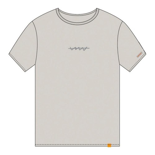 Kortærmet T-shirt til herrer - Cállate la Boca, Beige, XL