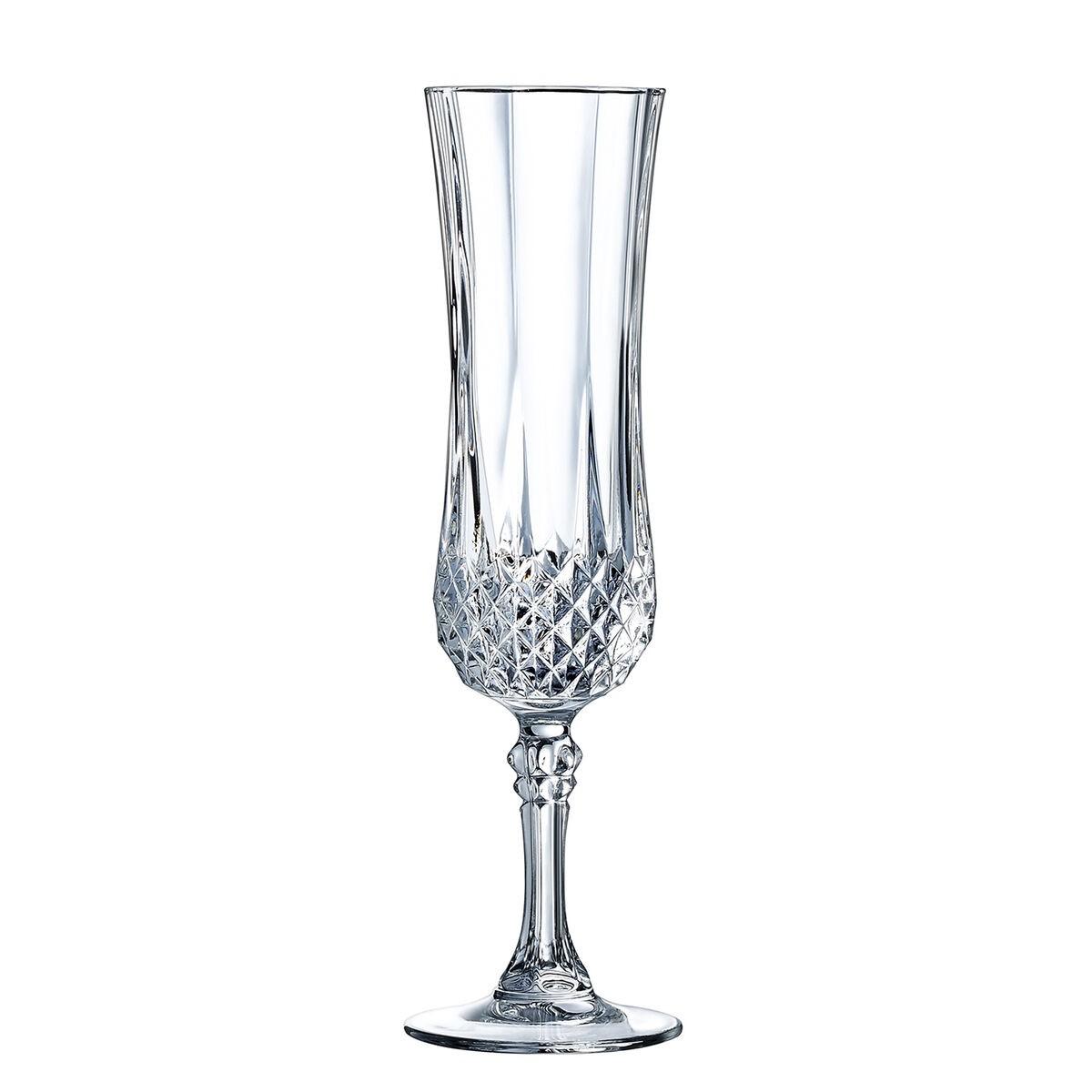 Champagneglas Cristal d’Arques Paris Longchamp Gennemsigtig Glas (14 cl) (Pack 6x)
