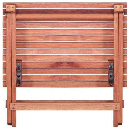 Udendørs spisebordssæt til børn 4 dele massivt eukalyptustræ