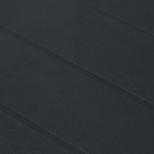 Havebord 150 x 90 x 72 cm plastik rattanlook antracitgrå
