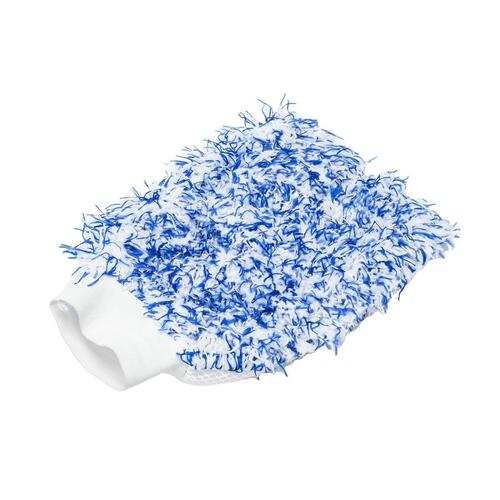 Mikrofiber rengøringsklud Motul MTL111022 Blå / hvid Bomuld Kan vaskes Handsker Hverken ridser eller ødelægger overflader