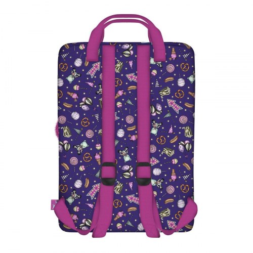 Gorjuss skoletaske Up and Away - lilla, 25 × 36 × 10 cm