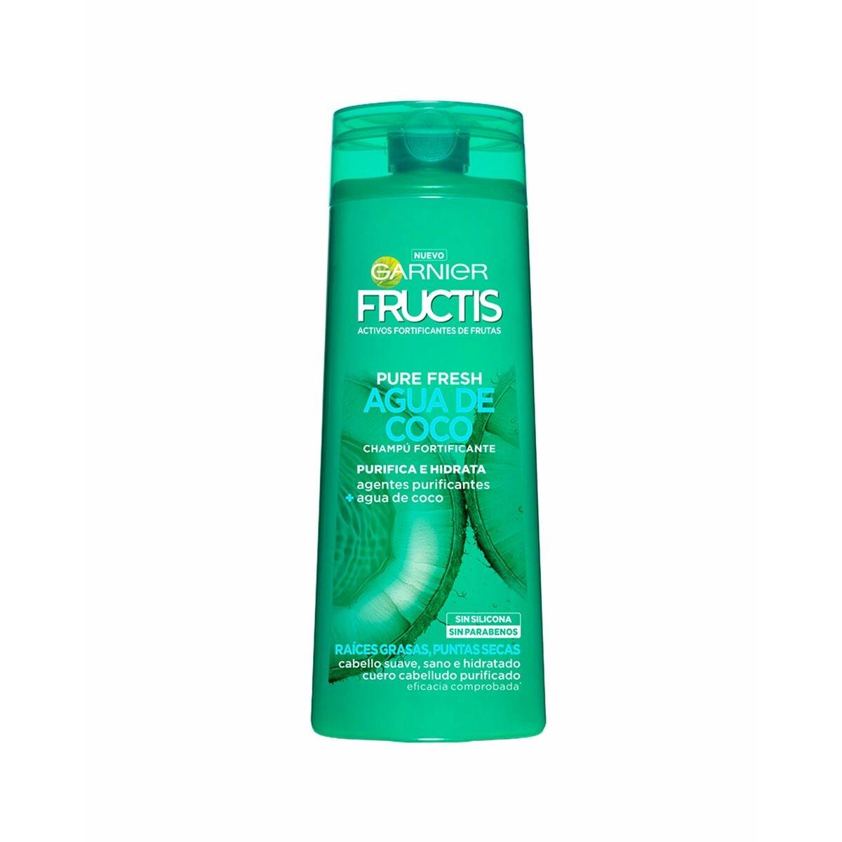 Billede af Styrkelse af shampoo Garnier Fructis Pure Fresh Kokosvand 300 ml
