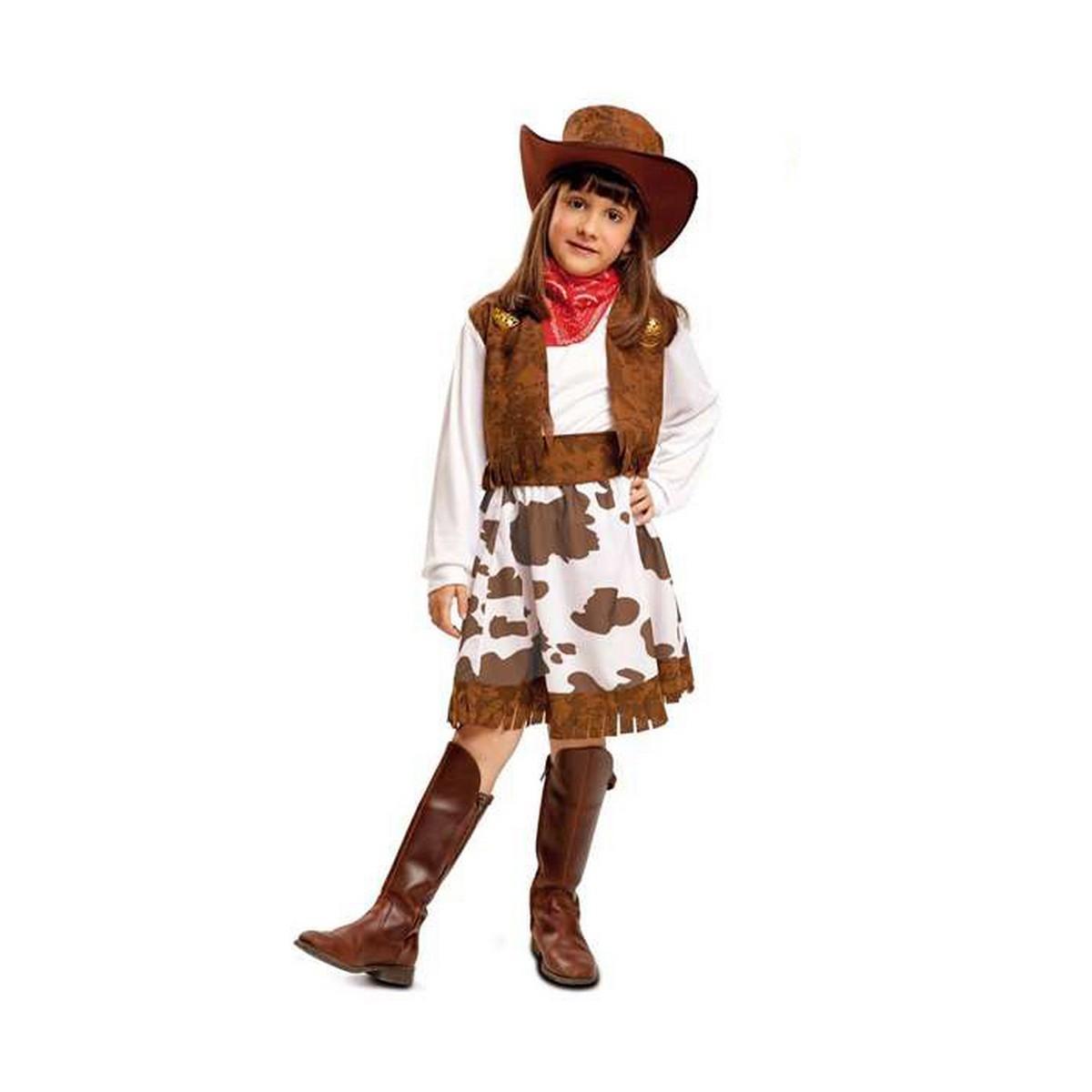 Kostume til børn Cowboy kvinde 3-4 år