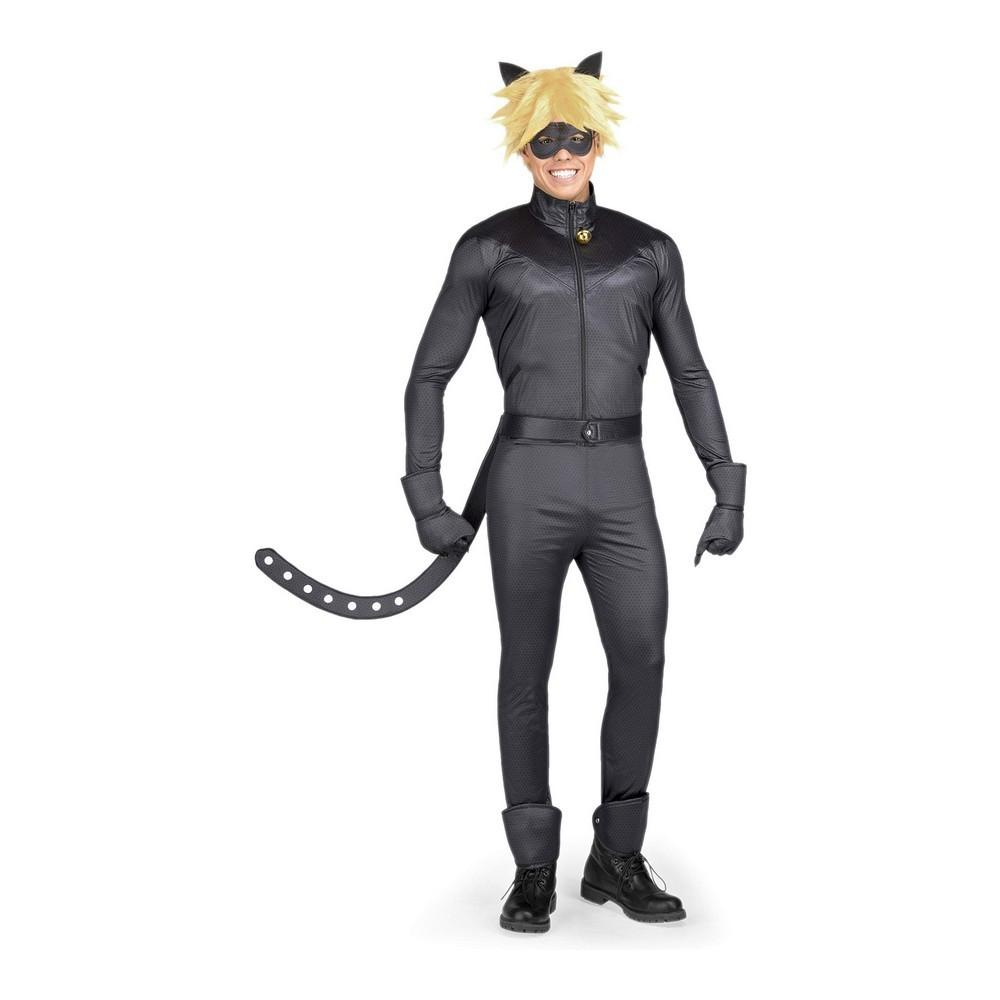 Kostume til børn Cat Noir XS Sort
