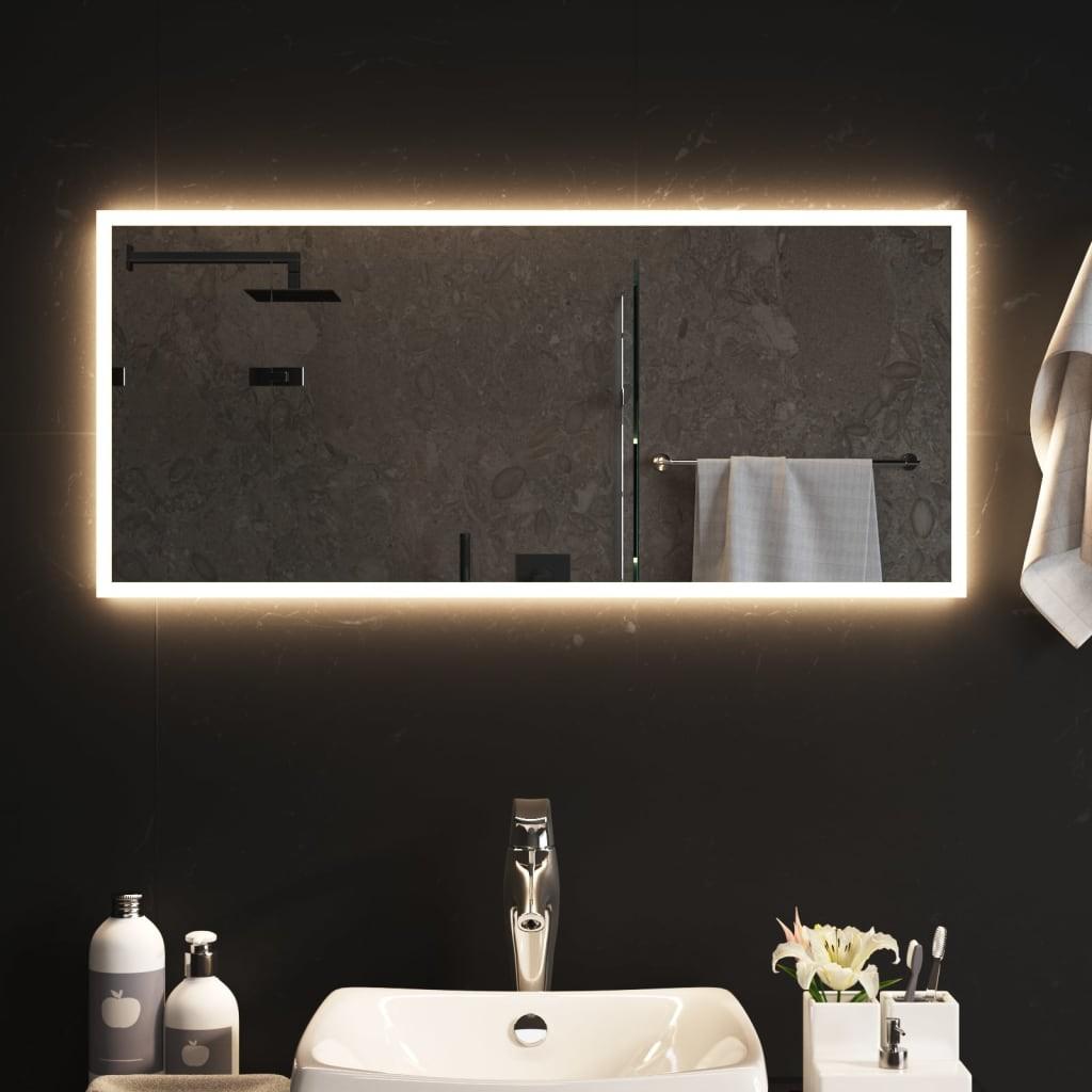 LED-badeværelsesspejl 90x40 cm