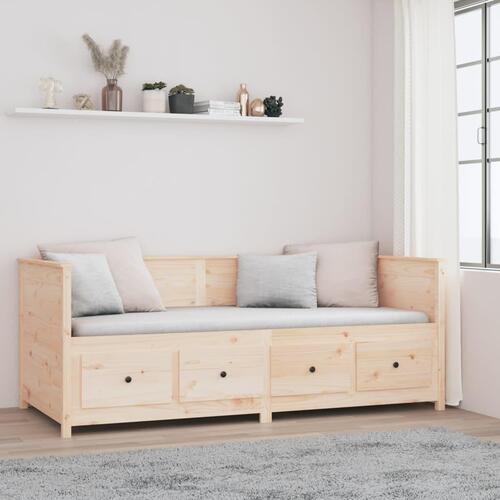 Daybed 80x200 cm massivt fyrretræ