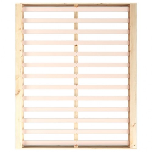 Sengeramme 150 x 200 cm King Size i massivt fyrretræ
