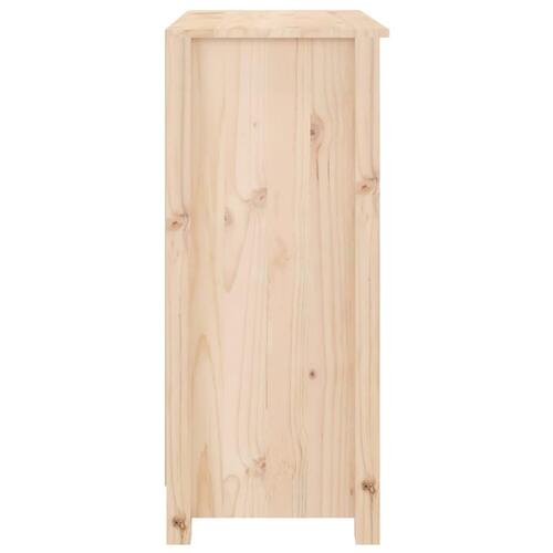 Skænk 70x35x80 cm massivt fyrretræ
