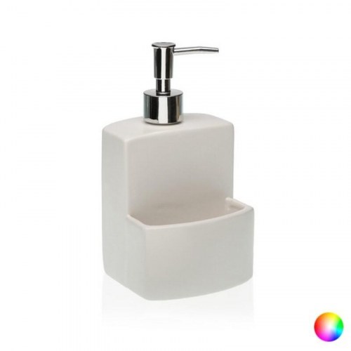 Versa Sæbedispenser i keramik 10 × 19 × 10 cm - Hvid