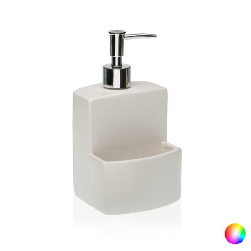 Versa Sæbedispenser i keramik 10 × 19 × 10 cm - Hvid