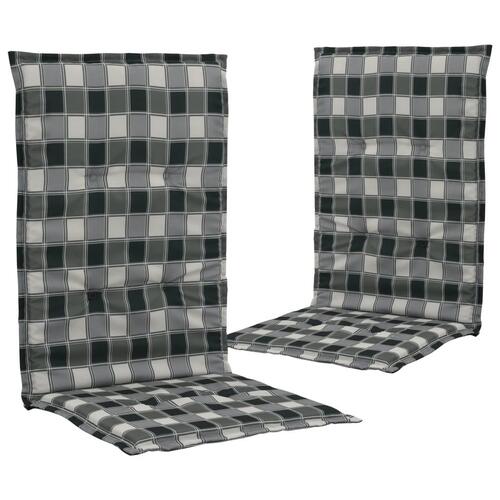 Udendørshynder med tryk 2 stk. 120 x 50 x 3 cm flerfarvet