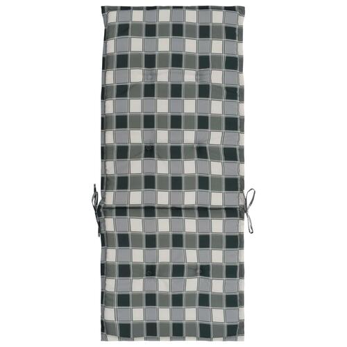 Udendørshynder med tryk 2 stk. 120 x 50 x 3 cm flerfarvet