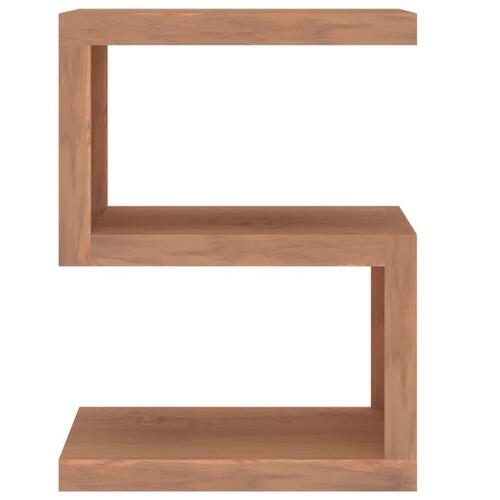 Sidebord 45x30x60 cm massivt teaktræ