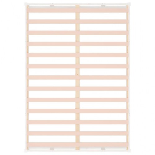Sengeramme 140x200 cm i massivt fyrretræ - hvid