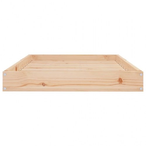 Hundeseng i massivt fyrretræ 91,5 x 64 x 9 cm