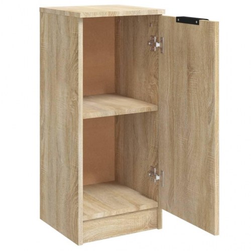 Skænk 30x30x70 cm konstrueret træ sonoma-eg