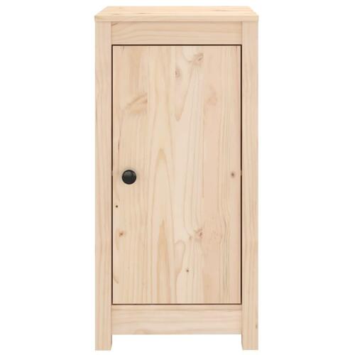 Skænke 2 stk. 39x35x80 cm massivt fyrretræ grå