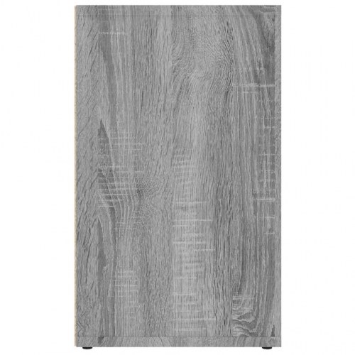 Skoreol 52,5×30×50 cm - grå sonoma-eg, 6 rum