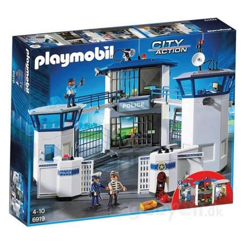 Se Playmobil City Action Politihovedkvarter med fængsel hos Boligcenter.dk