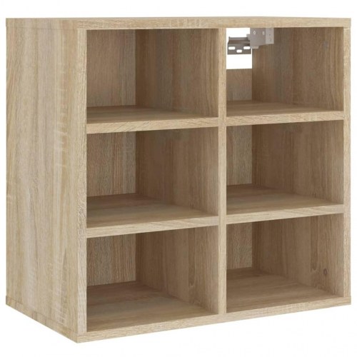 Skoreoler 2 stk. - 52,5×30×50 cm i sonoma-eg