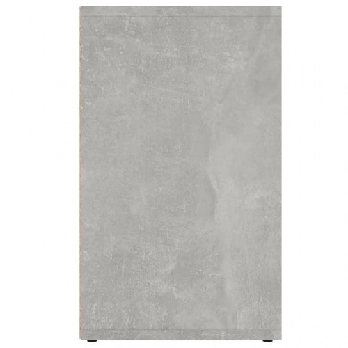 Skoreol 52,5×30×50 cm - betongrå, væghængt/gulv