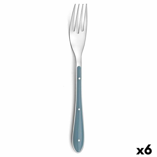 Amefa Bistro bordgaffel, to-farvet metal 20,7 cm - 6 stk.