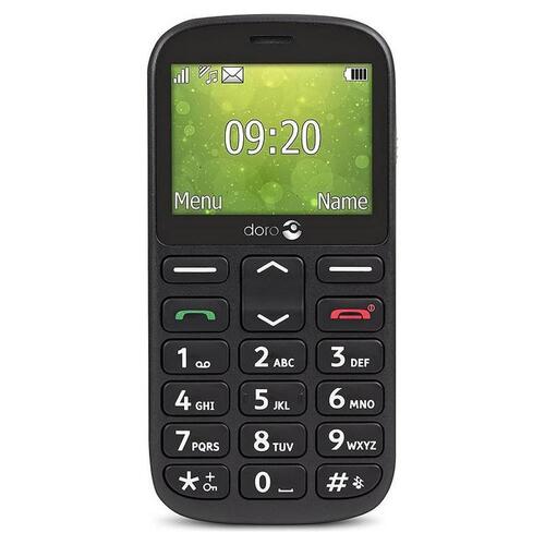 Mobiltelefon til ældre mennesker Doro 1360 Sort 2G