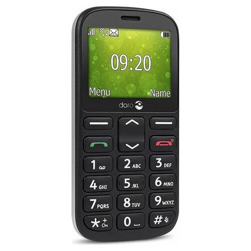 Mobiltelefon til ældre mennesker Doro 1360 Sort 2G