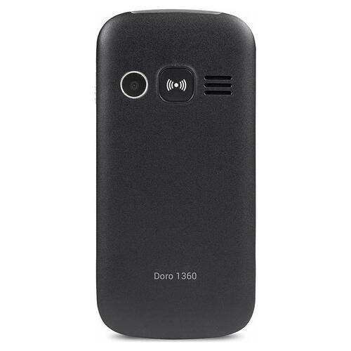 Mobiltelefon til ældre mennesker Doro 1360 Sort 2G